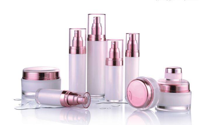 15g 30G 50G lux rotunde din acril cosmetice crema borcan