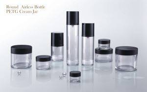 eco friendly plastic packaging Petg Thick Wall Cream Jars