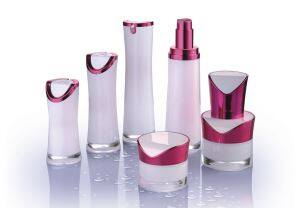 Cosmetic Bottles and Jars Acrylic