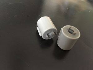 Kleine Kunststoff Dreh Dämpfer Auto Tür Griff weichen enge Dämpfer TRD-TD14