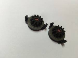 Amortiguador de engranajes giratorio / Amortiguador de engranajes de plástico