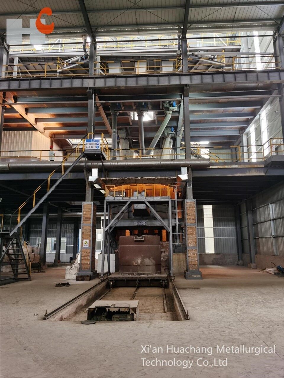 3600KVA Micro Carbon Ferrochrome Refining Furnace