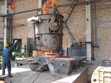 Печь-ковш с горячештампованным штоком