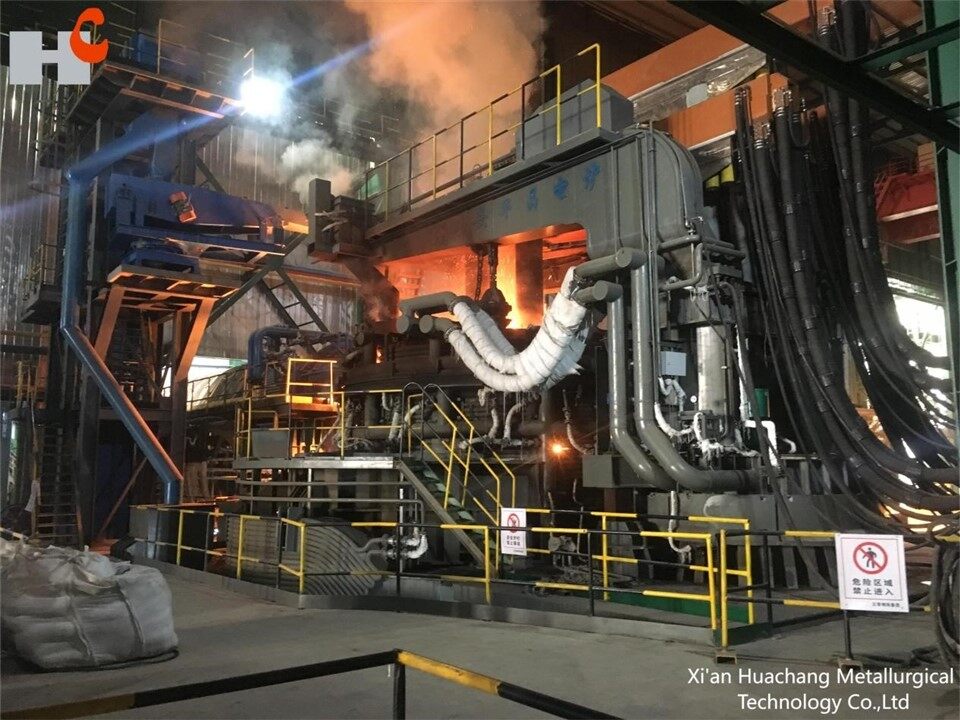 Scrap Preheating Horizontal Continuous Feeding 110T Furnace