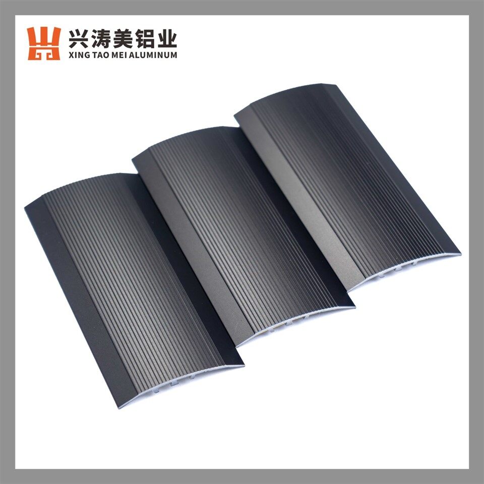 Matte Black Aluminum Alloy Threshold Crimping Metal Strip