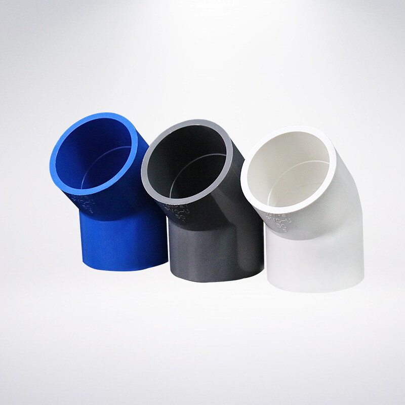 PVC 45도 팔꿈치