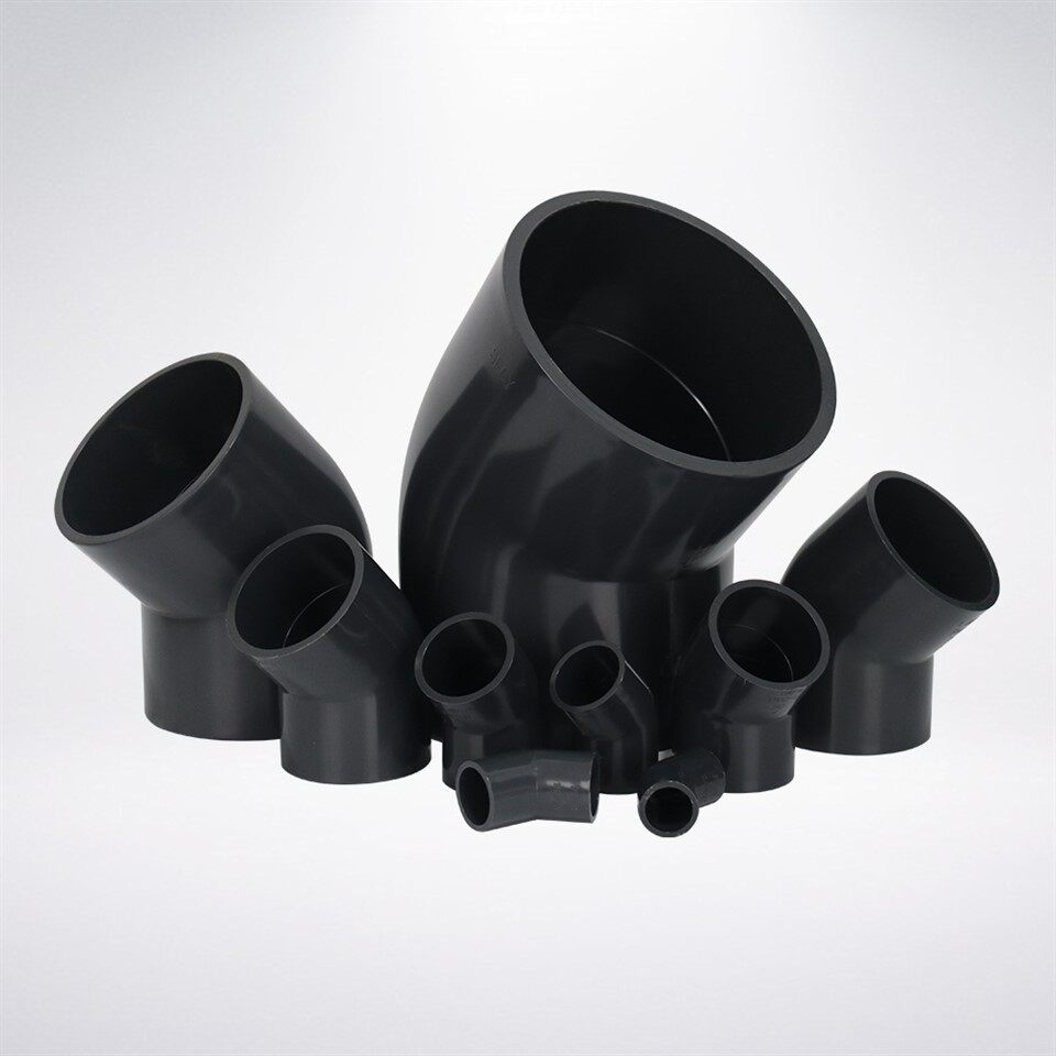 PVC industrijsko 45-stopinjsko koleno