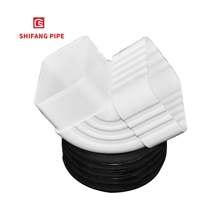 빗물 다운 파이프 90도 팔꿈치