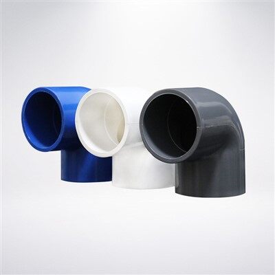 PVC фитинги 90 градус лакът