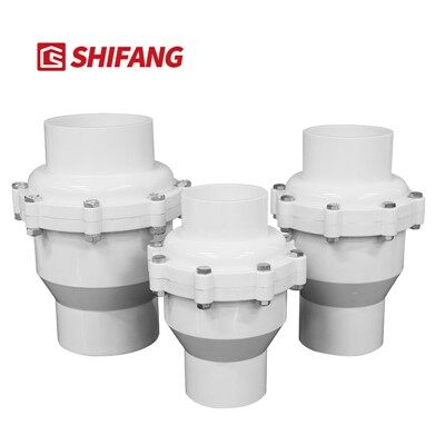 Válvula de retenção de aba de PVC