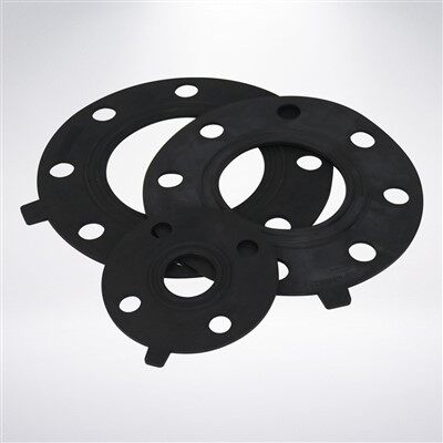 Espaçador de flange industrial de PVC
