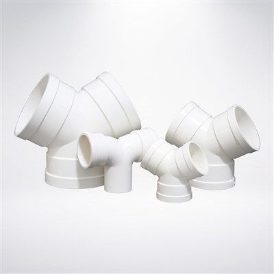 PVC y Type Tye Tee Pipe Tiptings