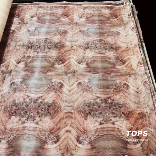 Natural Wood Veneer Burl Veneer high quality