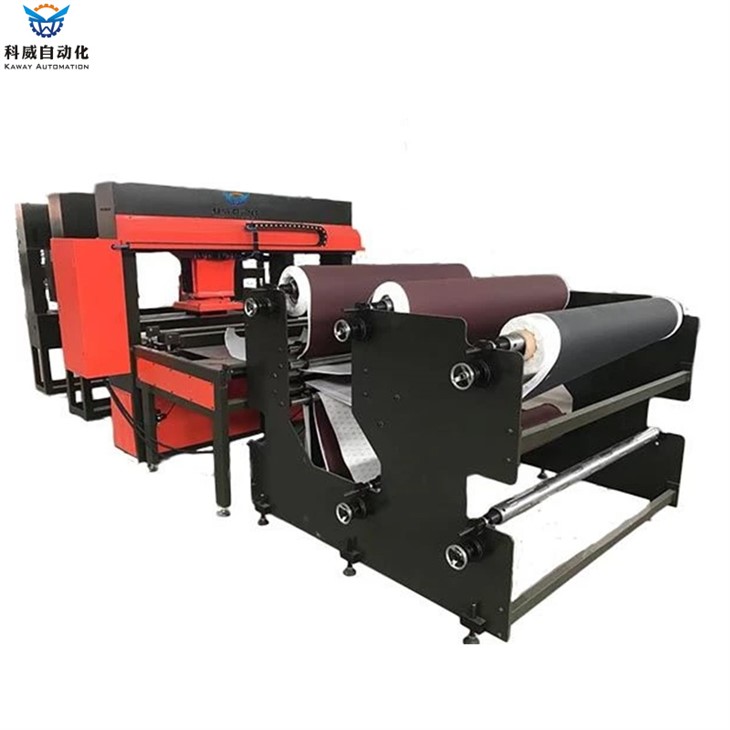 Fully Automatic Hook-and-Loop Sanding Disc Die-Cutting Machine