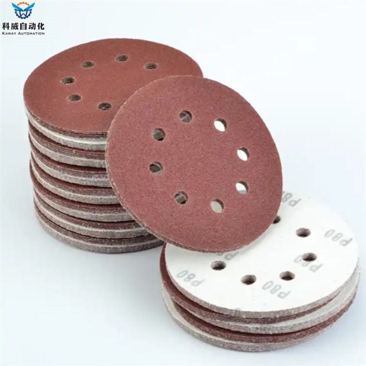 Fully Automatic Hook-and-Loop Sanding Disc Die-Cutting Machine factory
