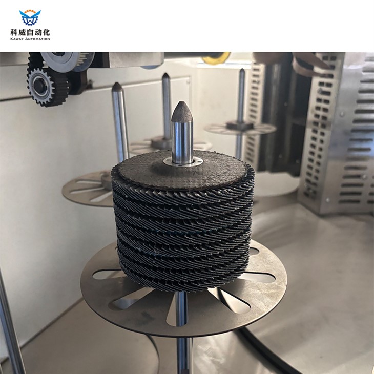 Fully Automatic Flap Disc PVC Sleeve Shrink Packaging Machine