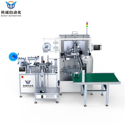 Fully Automatic Labeling & PVC Sleeve Film Heat Shrink Packaging Machine