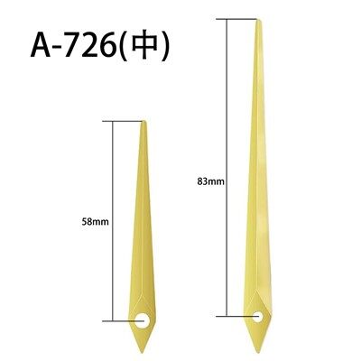 Llaw Cloc A-726 Awr Aur A Munud