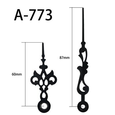 Jarum Jam A-773 Hitam Jam Dan Menit