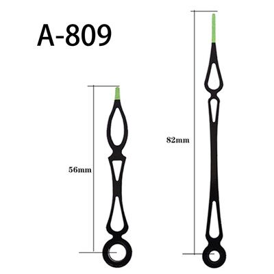 Jarum Jam A-809 Hitam Jam Dan Menit