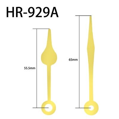 Lancetta dell'orologio HR-929Un'ora e un minuto d'oro