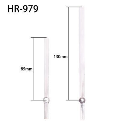 Clock Hand HR-979 White Hour And Minute