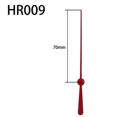 שעון מחוג HR009 אדום שניות