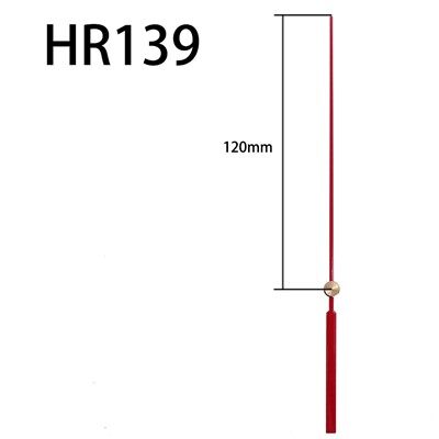 Ρολόι HR139 Κόκκινα δευτερόλεπτα με χρυσό κεφάλι