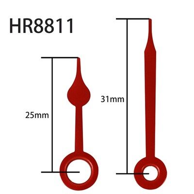 Kazaljka na satu HR8811 Crvena sata i minute