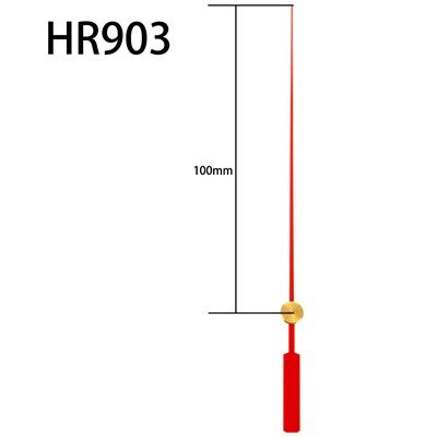 Hodinová ručička HR903 Red Seconds so zlatou hlavou