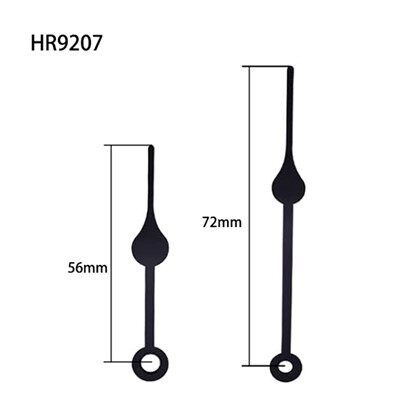 Klukkuvísa HR9207 Black Hour And Minute