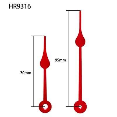 Qo'l soati HR9316 Qizil soat va daqiqa