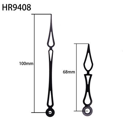 שעון מחוג HR9408 שחור שעה ודקה