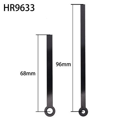 عقربه ساعت HR9633 ساعت و دقیقه سیاه