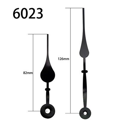 Jam Tangan No.6023 Black Hour And Minute