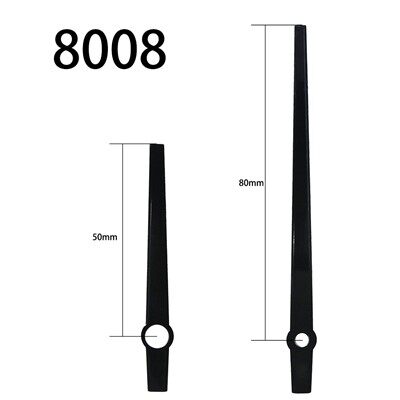 Ur Viser No.8008 Sort time og minut