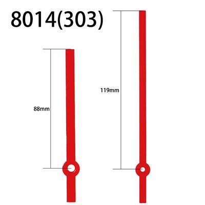Jarum Jam No.8014 Merah Jam Dan Menit