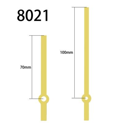 Jarum Jam No.8021 Jam dan Menit Emas