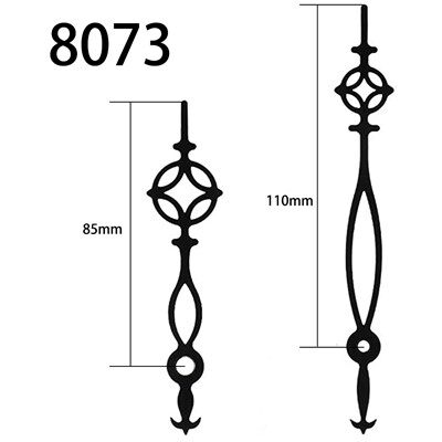 Kella osuti nr 8073 Must tund ja minut
