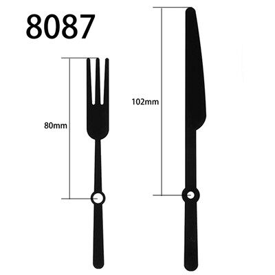 Pulksteņa rādītājs Nr.8087 Melnā stunda un minūte