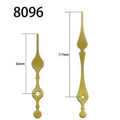 عقربه ساعت شماره 8096 ساعت و دقیقه طلایی