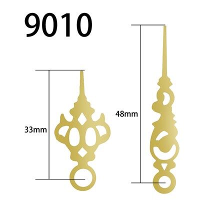 Llaw Cloc No.9010 Awr Aur A Munud