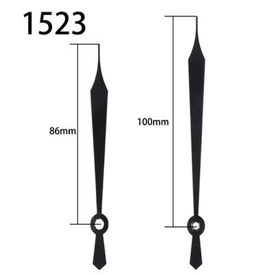 Óramutató 1523 Fekete óra és perc