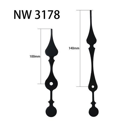 Urviser NW3178 Sort time og minut