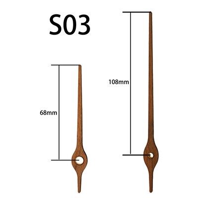 Jarum Jam S03 Kayu Jam Dan Menit