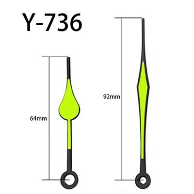 Jarum Jam Y-736 Fluoresensi Jam Dan Menit