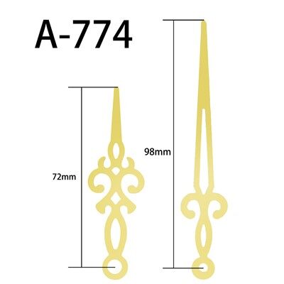 Óramutató No. 774 Arany óra és perc