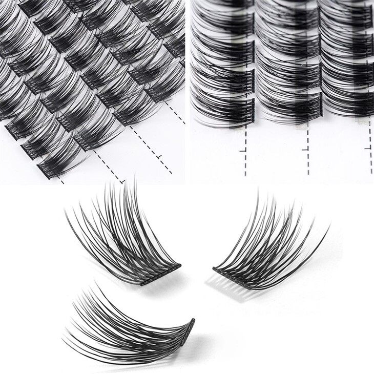 diy cluster lashes