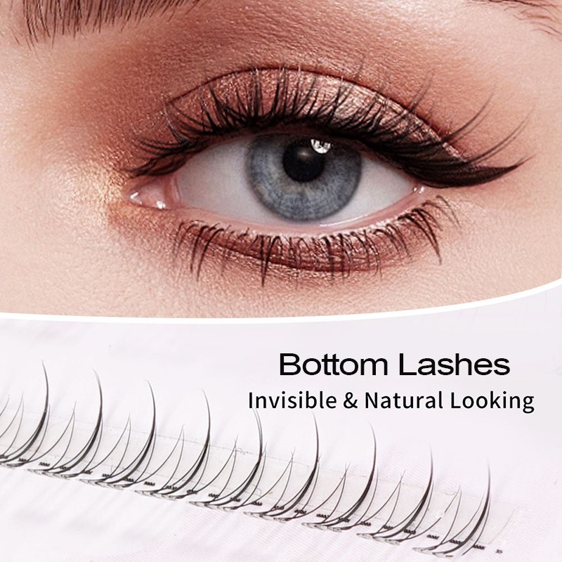 Bottom Cluster Lashes best
