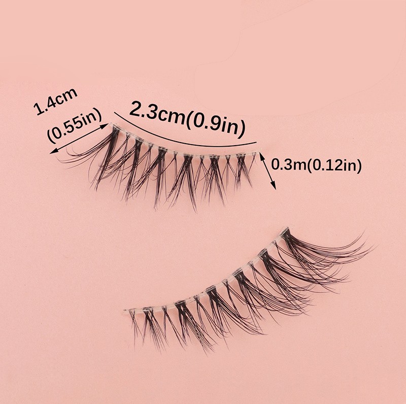 Clear Band Half Lashes high quality